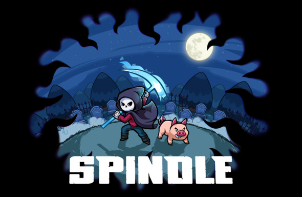 Death and a pig set out on a journey in Spindle