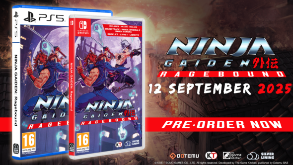 NINJA GAIDEN: Ragebound physical editions strike September 12!