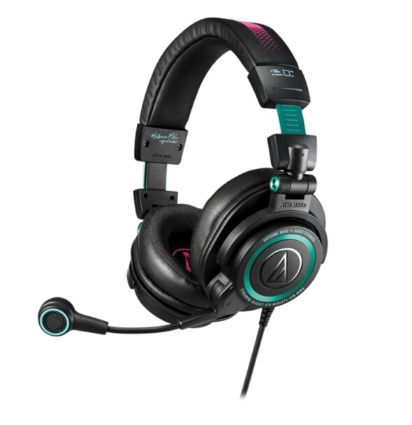 Hatsune Miku and Audio-Technica have teamed up for a new headset