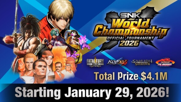 SNK World Championship 2026 kicks off on January 29th