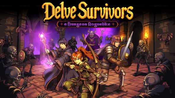 Explore a turn-based dungeon in Delve Survivors on November 12th